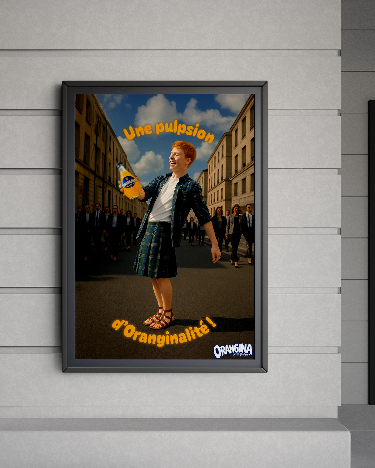 Mockup Affiche Orangina 1